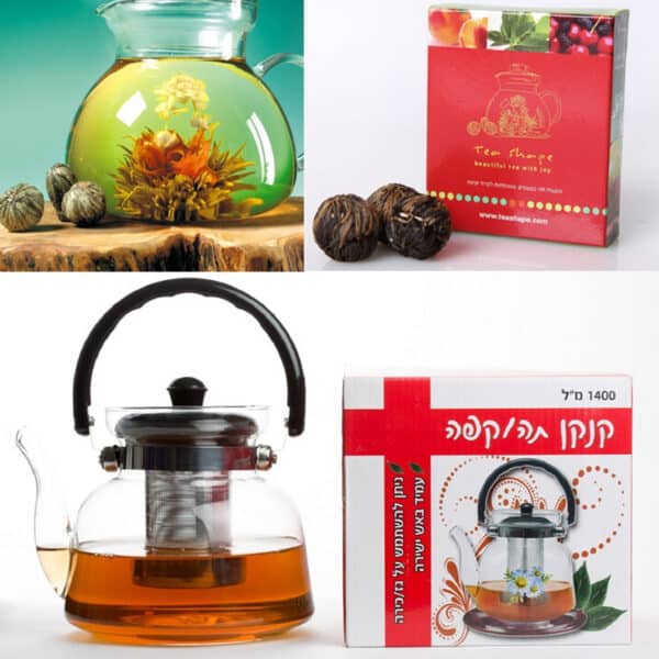 מארז קנקן תה וחליטות
