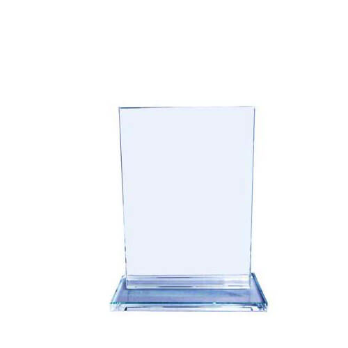 מגן זכוכית מלבני עם הקדשה