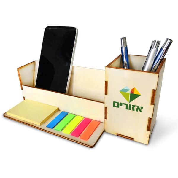 ארגונית עץ ממותגת למשרד
