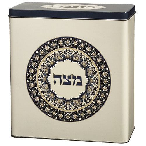קופסה מתכתית למצות