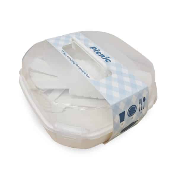 סט אוכל רב פעמי ל-6 סועדים פיקניק