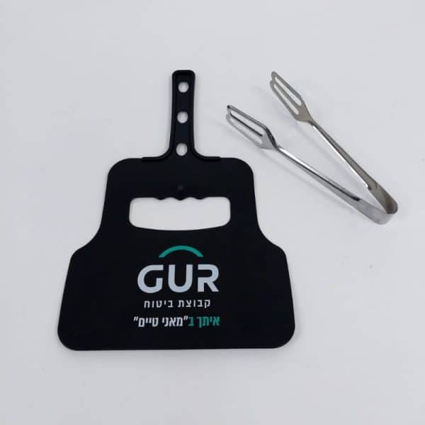 נפנף ממותג ומלקחיים