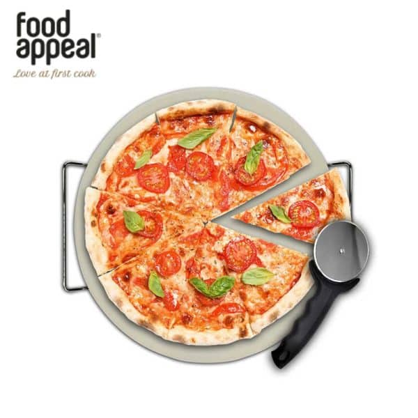 סט אבן פיצה וגלגלת food appeal