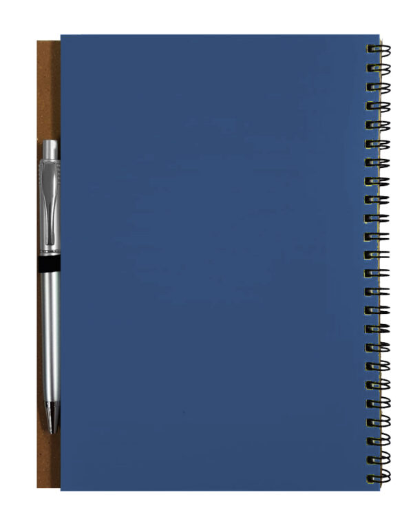 מחברת A5 עם כריכה זוהרת+עט