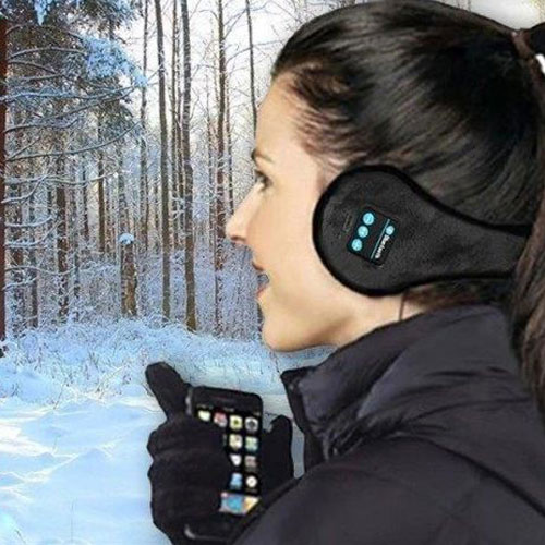 מחמם אוזניים עם אוזניות BLUETOOTH
