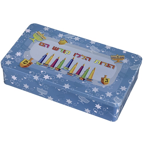 חנוקיט- סט חנוכיה עם נרות וגפרורים