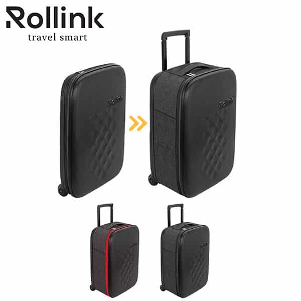 Rollink רולינק מזוודת עלייה למטוס הדקה בעולם